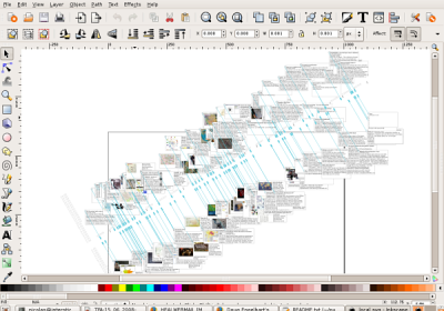 Editing the cover in inkscape