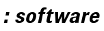 : software