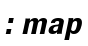 : map
